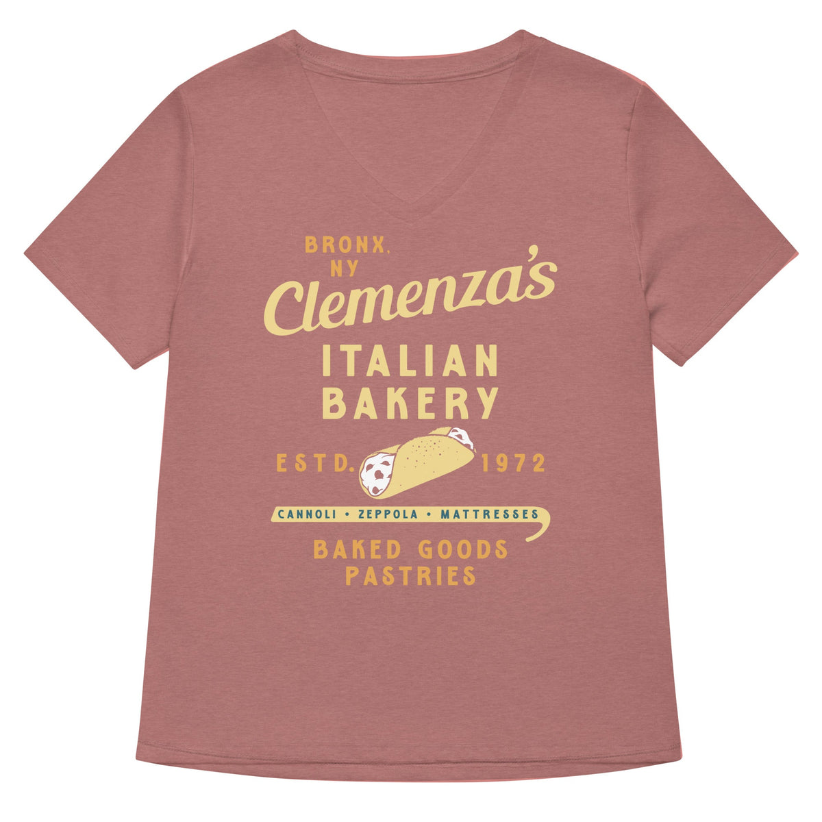 Clemenza's Italian Bakery Women's V-Neck Tee product image 5