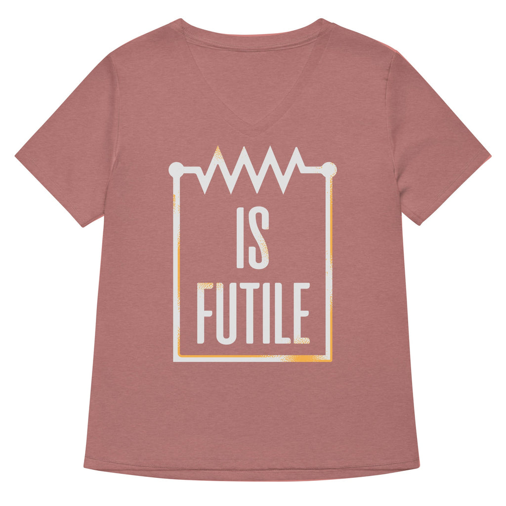 Resistor Is Futile Women's V-Neck Tee product image 5