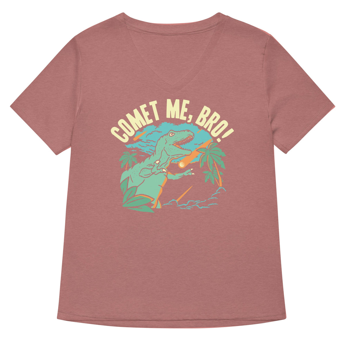 Comet Me, Bro! Women's V-Neck Tee product image 5
