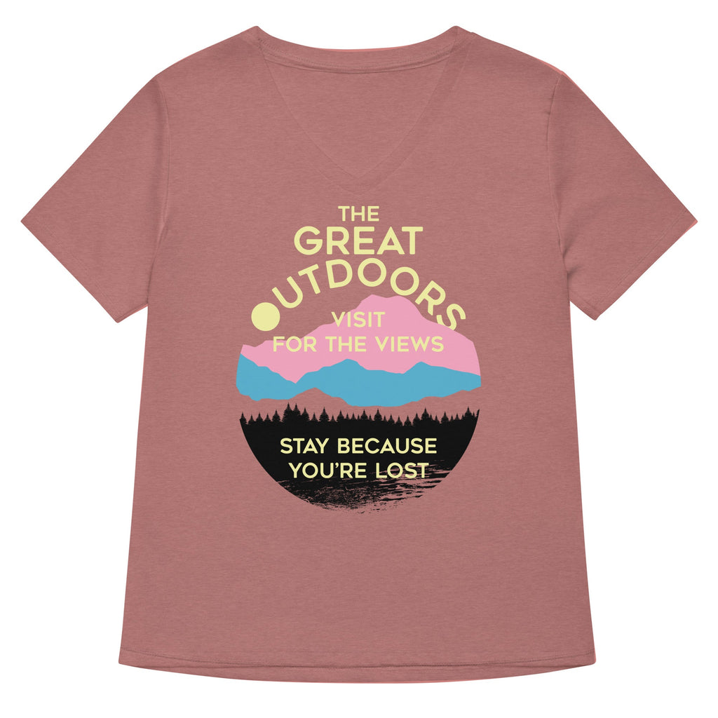 The Great Outdoors Women's V-Neck Tee product image 2