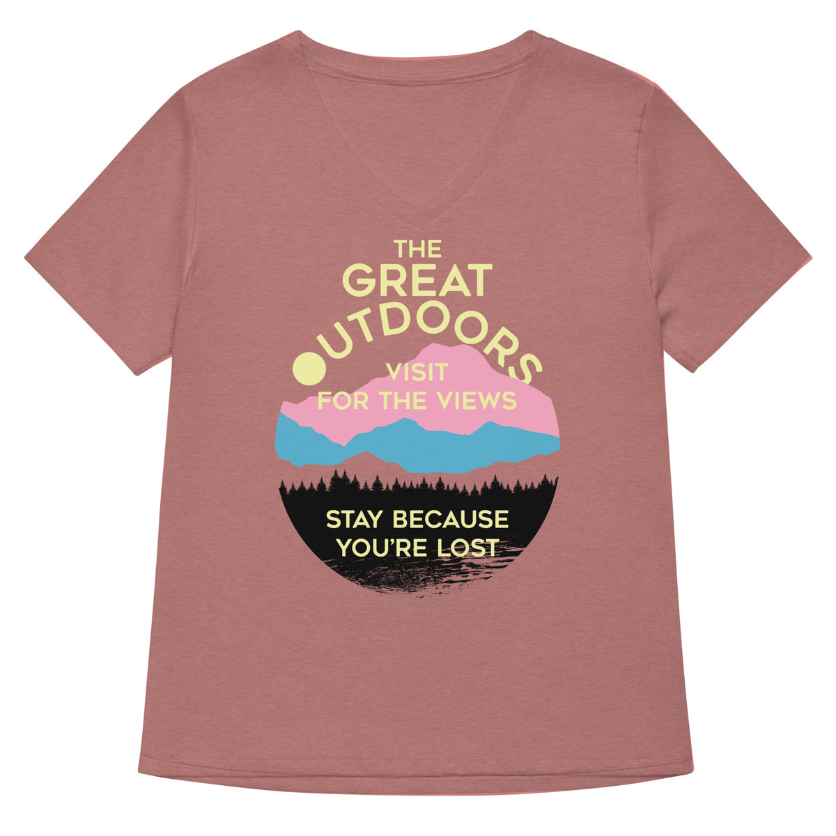 The Great Outdoors Women's V-Neck Tee product image 2
