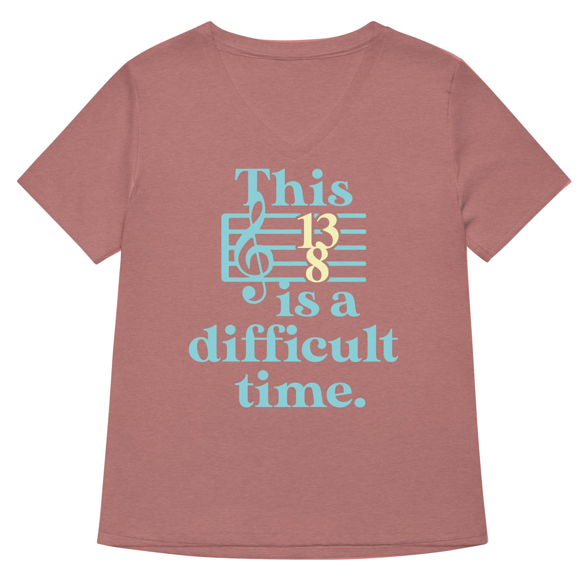 This Is A Difficult Time Women's V-Neck Tee product image 5