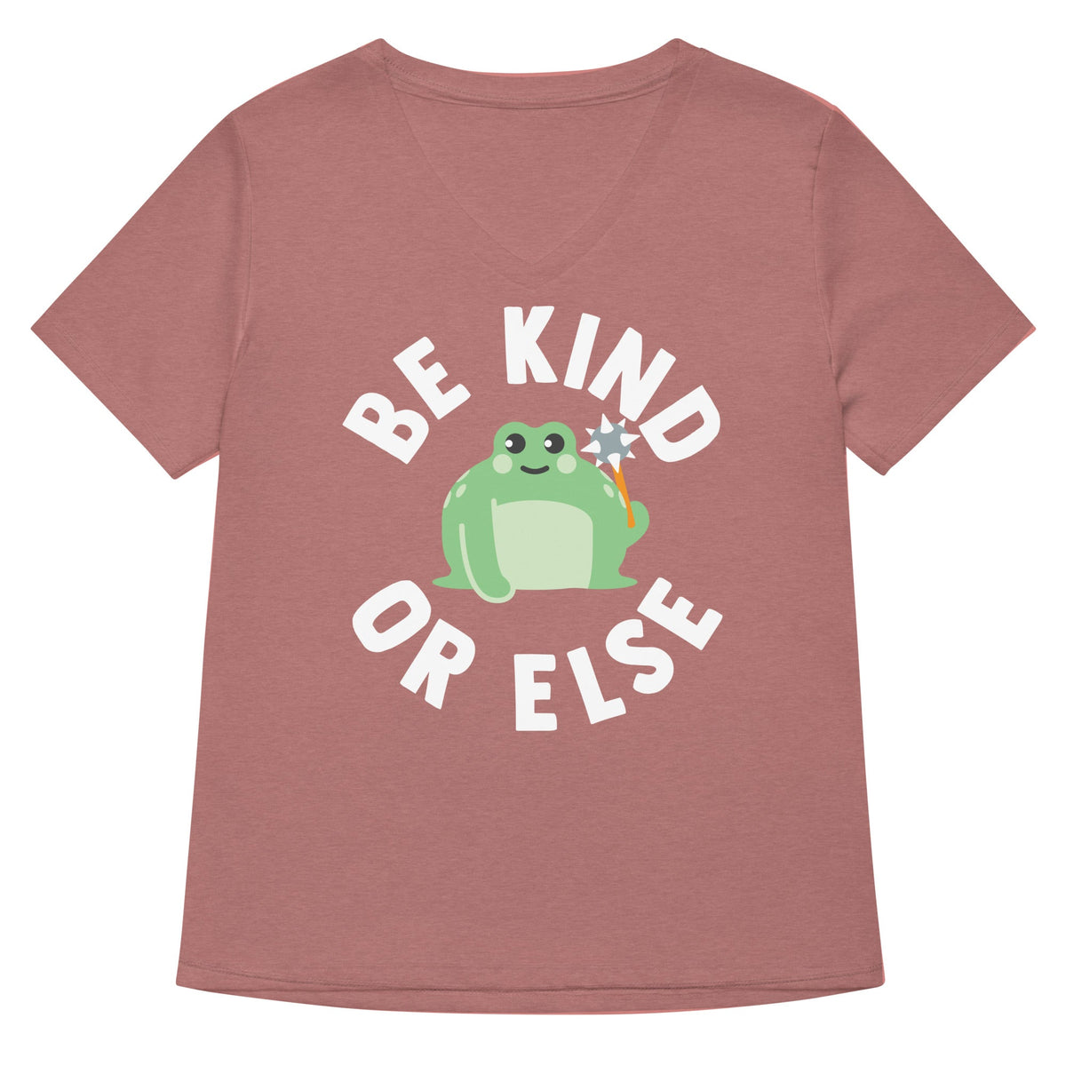 Be Kind Or Else Women's V-Neck Tee product image 5