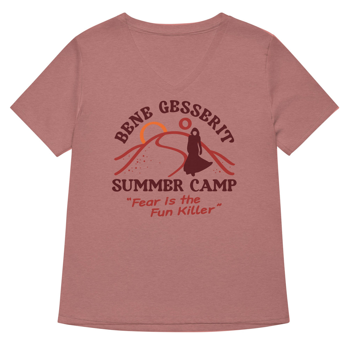 Bene Gesserit Summer Camp Women's V-Neck Tee product image 2