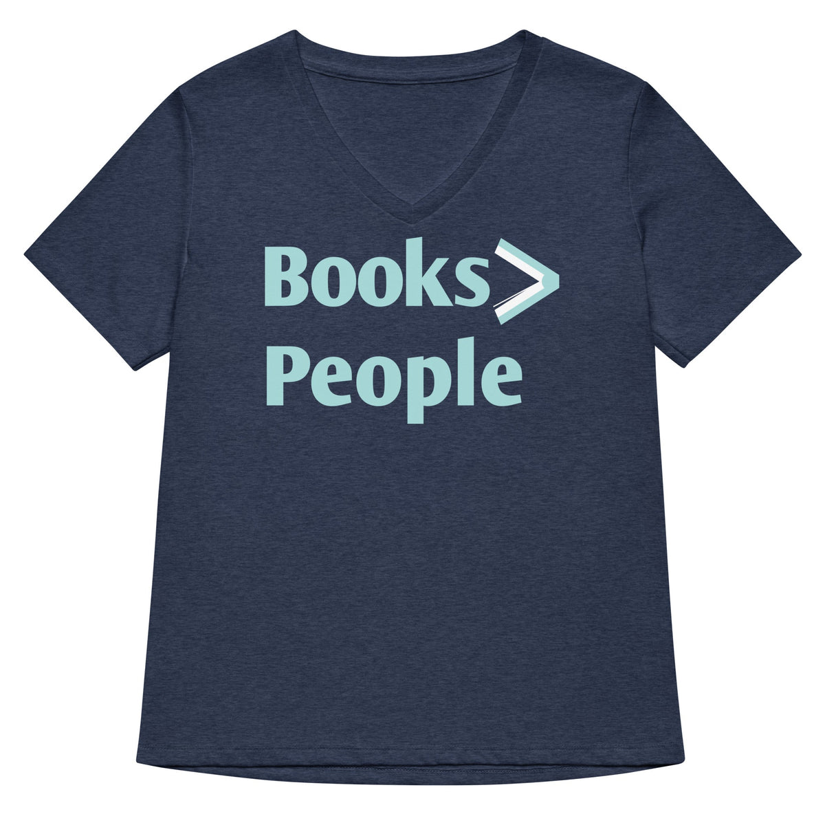 Books>People Women's V-Neck Tee product image 1
