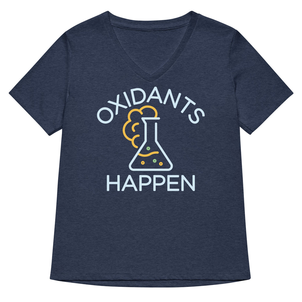Oxidants Happen Women's V-Neck Tee product image 1
