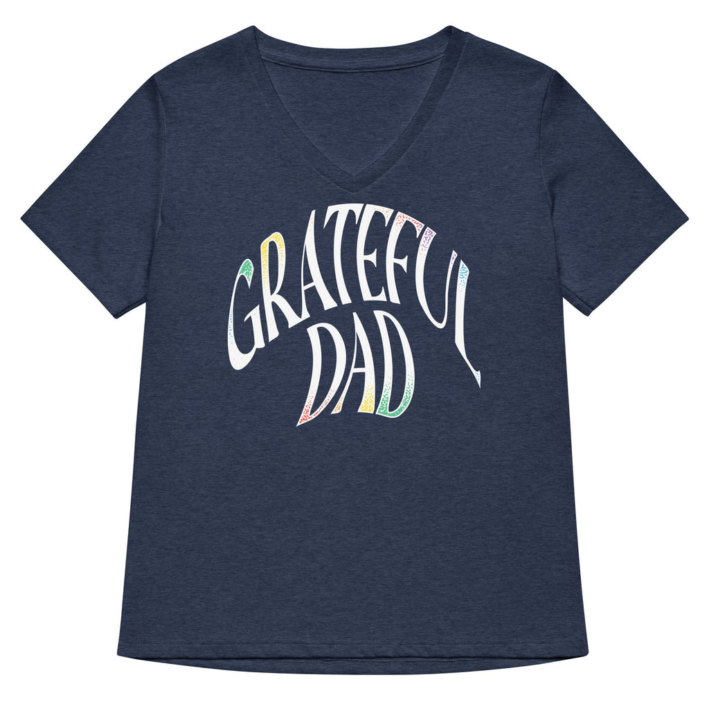 Grateful Dad Women's V-Neck Tee product image 1