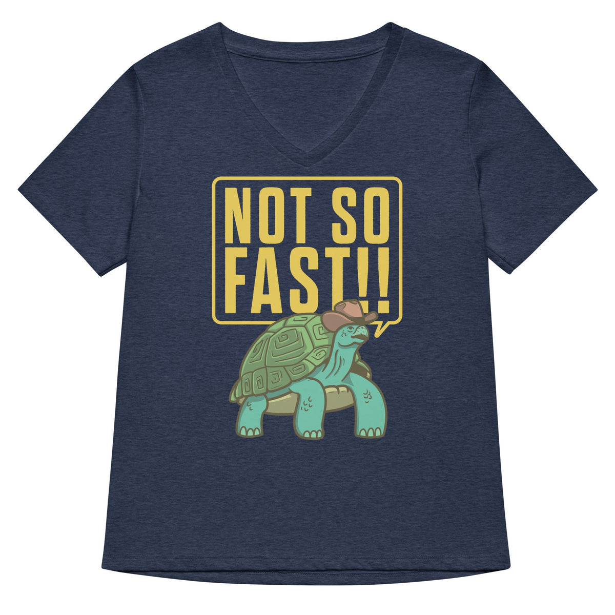 Not So Fast!! Women's V-Neck Tee product image 3