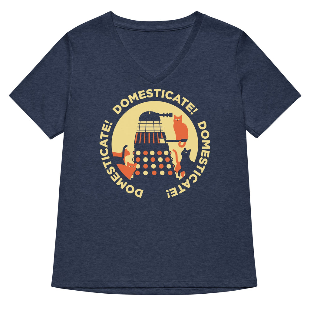 Domesticate! Women's V-Neck Tee product image 3