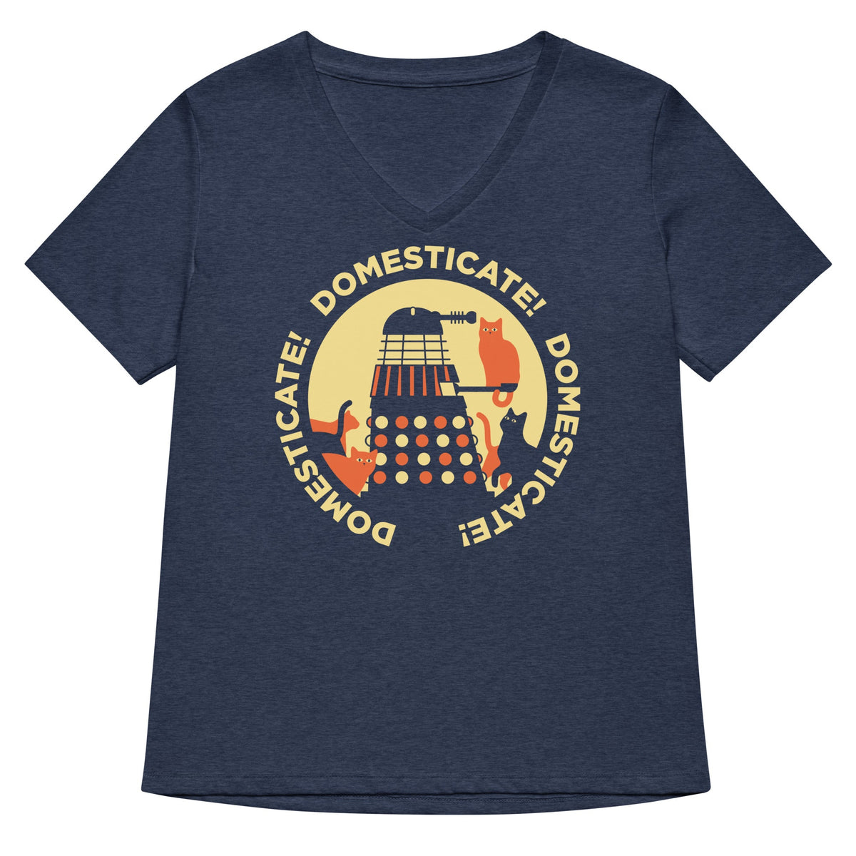 Domesticate! Women's V-Neck Tee product image 3