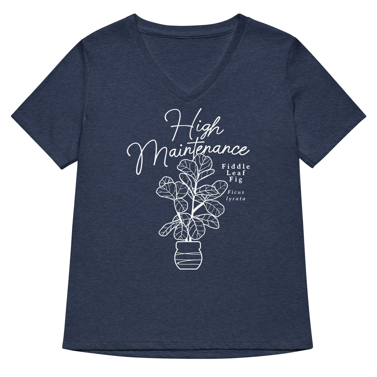 High Maintenance Women's V-Neck Tee product image 3