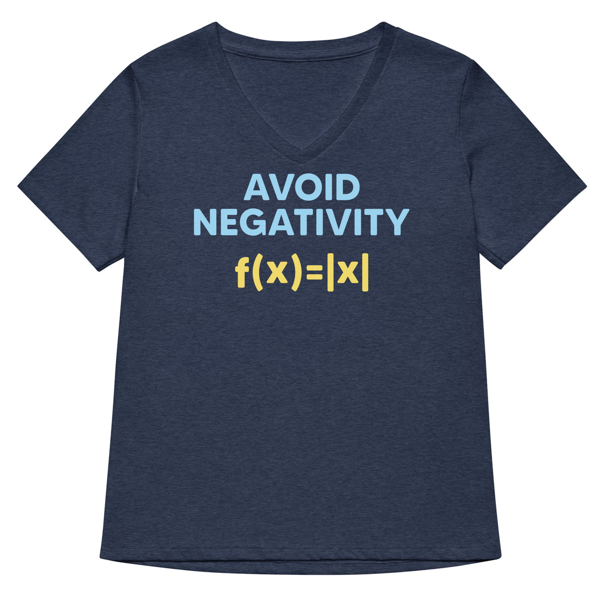 Avoid Negativity Women's V-Neck Tee product image 3