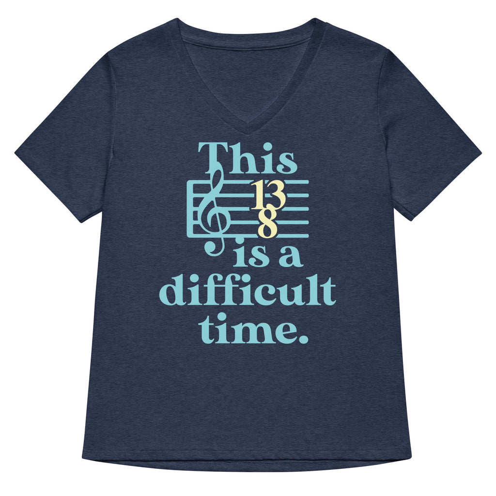 This Is A Difficult Time Women's V-Neck Tee product image 3