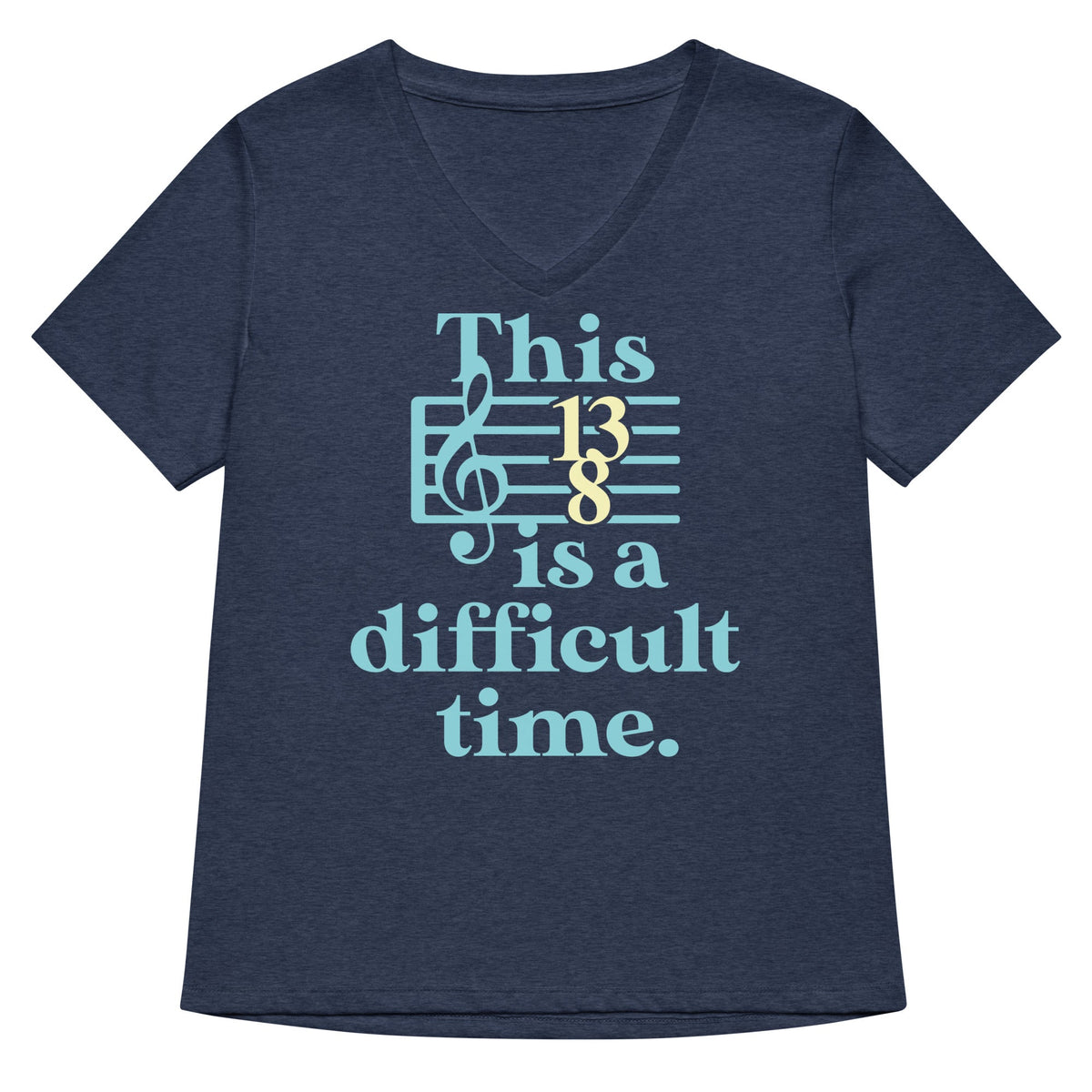 This Is A Difficult Time Women's V-Neck Tee product image 3