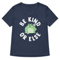Be Kind Or Else Women's V-Neck Tee product image 1