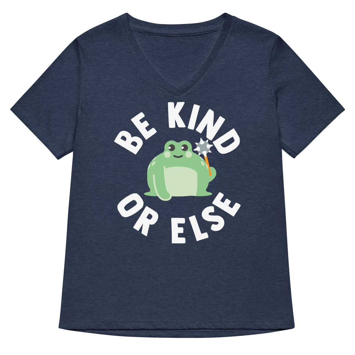 Be Kind Or Else Women's V-Neck Tee product image 1