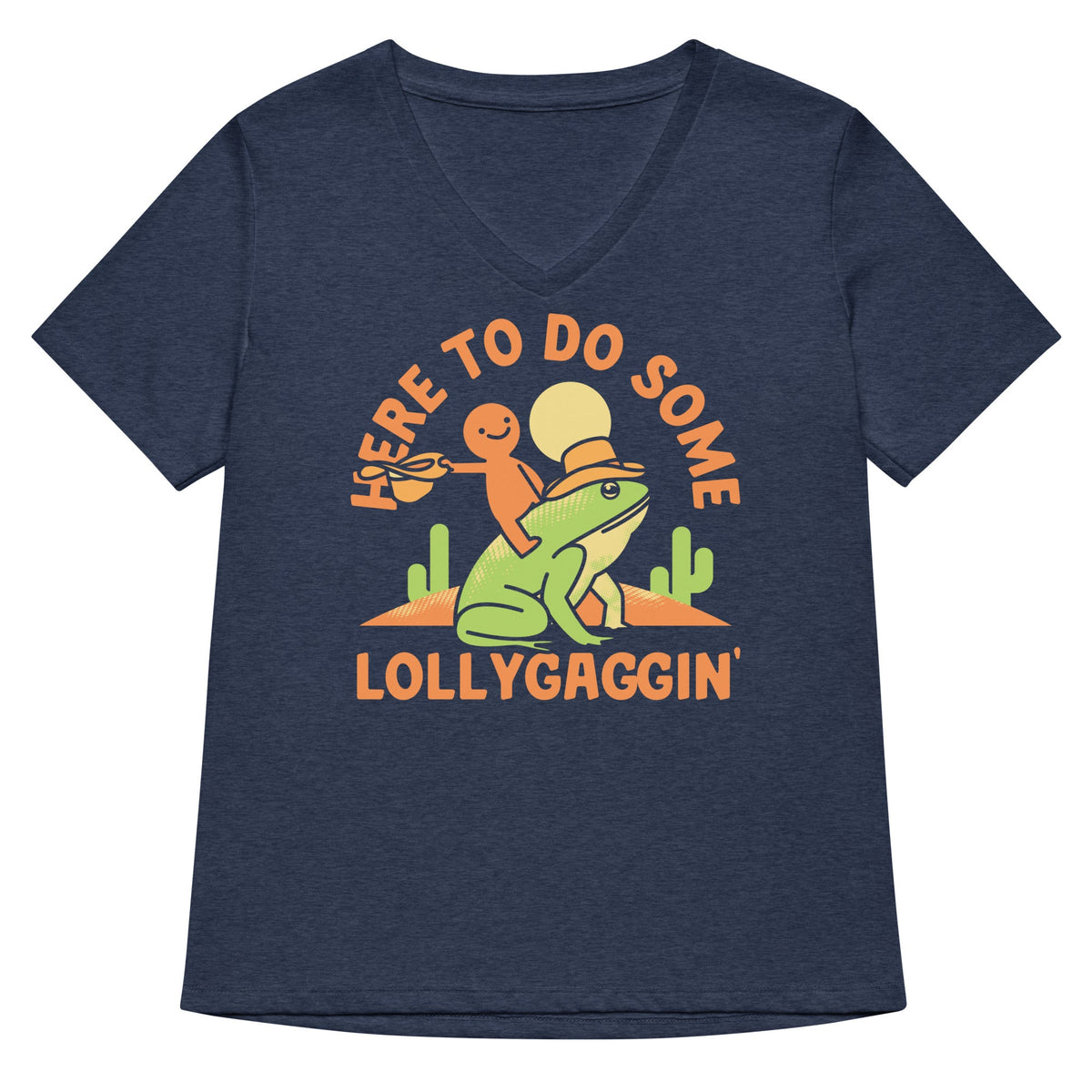 Here To Do Some Lollygaggin Women's V-Neck Tee product image 1