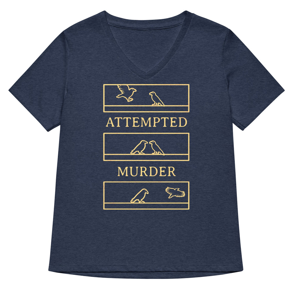 Attempted Murder Women's V-Neck Tee product image 2