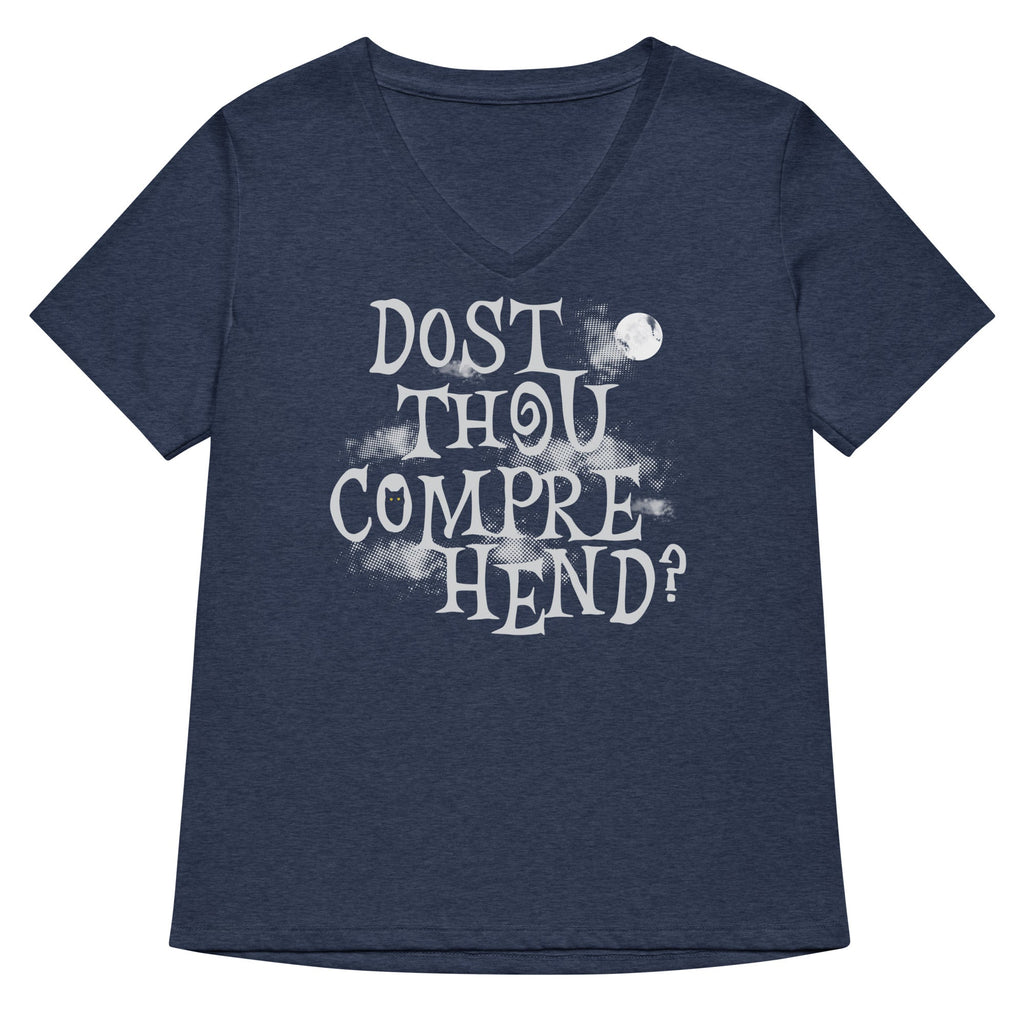 Dost Thou Comprehend? Women's V-Neck Tee product image 3