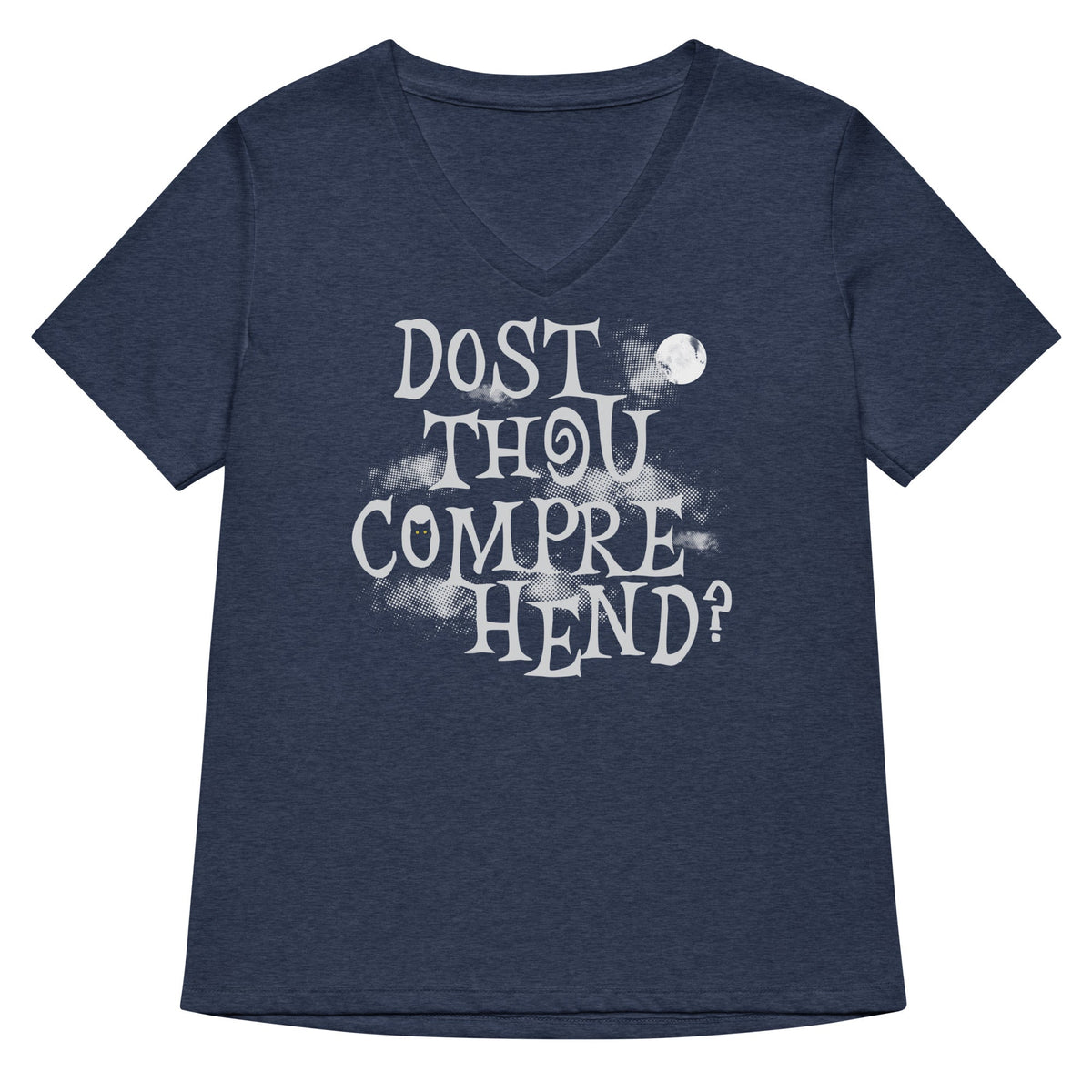 Dost Thou Comprehend? Women's V-Neck Tee product image 3