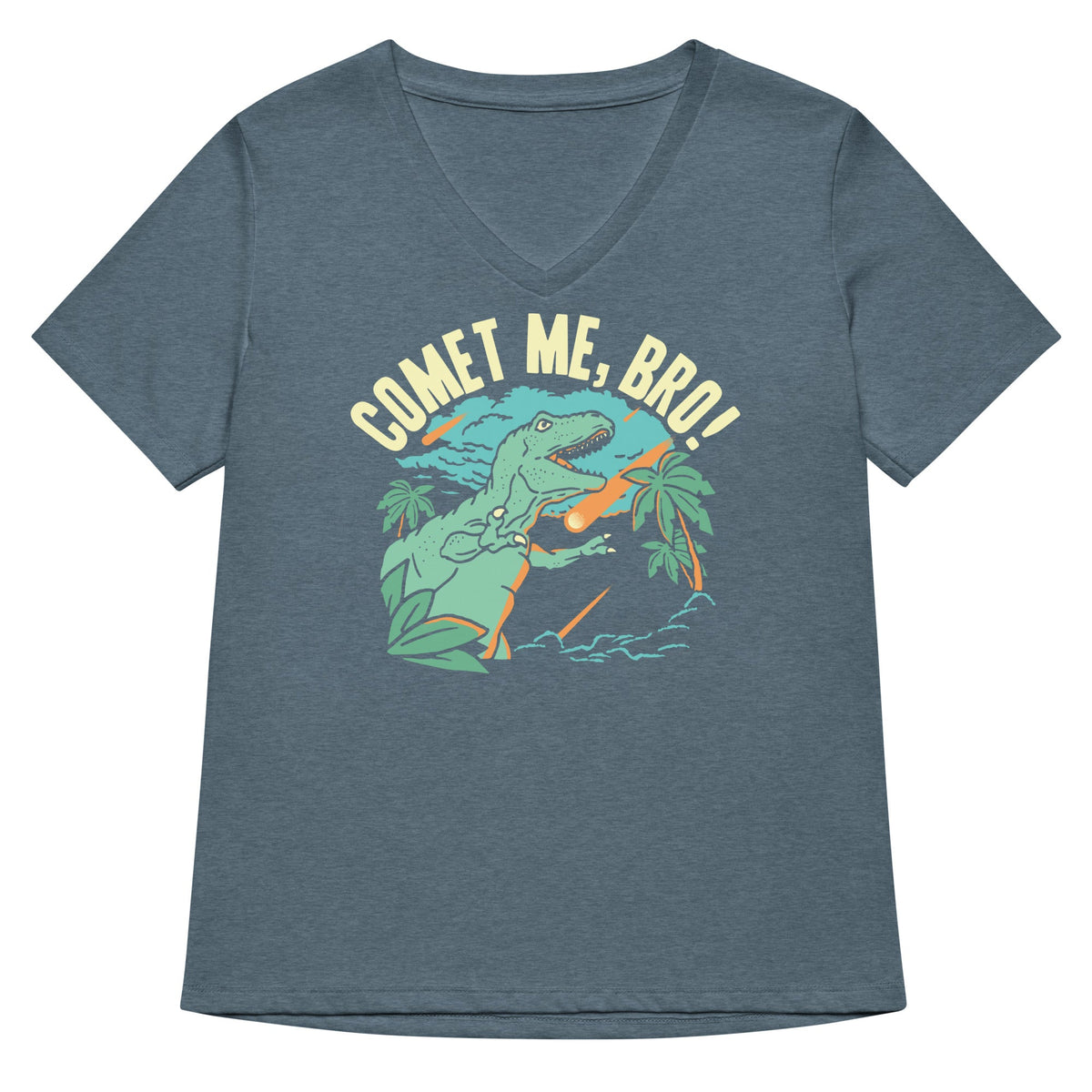 Comet Me, Bro! Women's V-Neck Tee product image 4