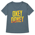 Okey Dokey Women's V-Neck Tee product image 1