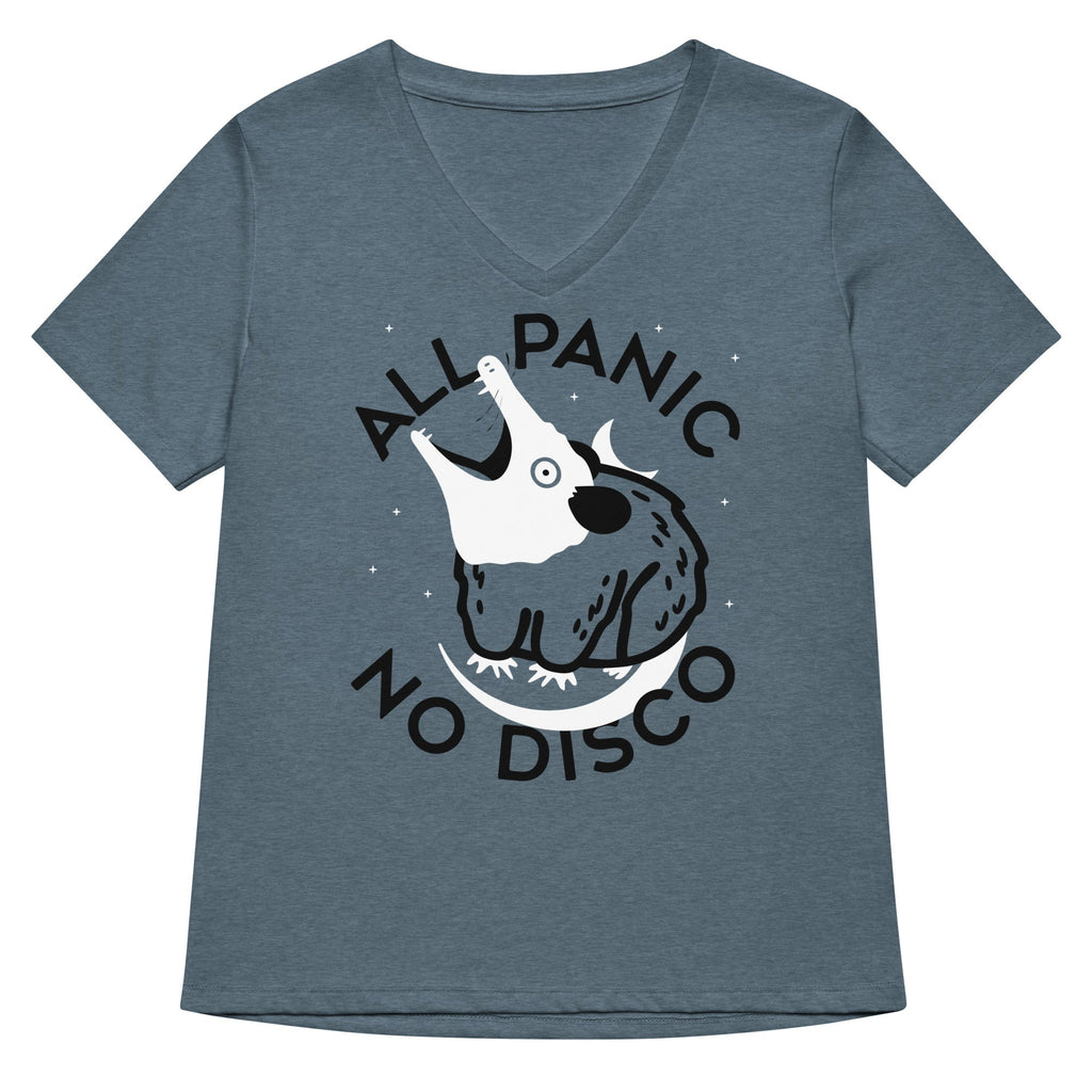 All Panic No Disco Women's V-Neck Tee product image 1
