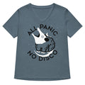 All Panic No Disco Women's V-Neck Tee product image 1