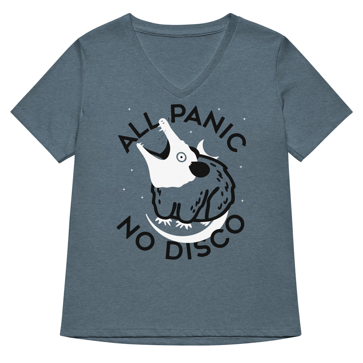 All Panic No Disco Women's V-Neck Tee product image 1
