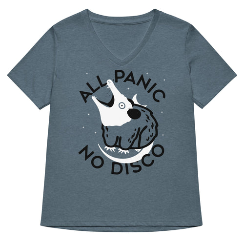 All Panic No Disco Women's V-Neck Tee product image 1