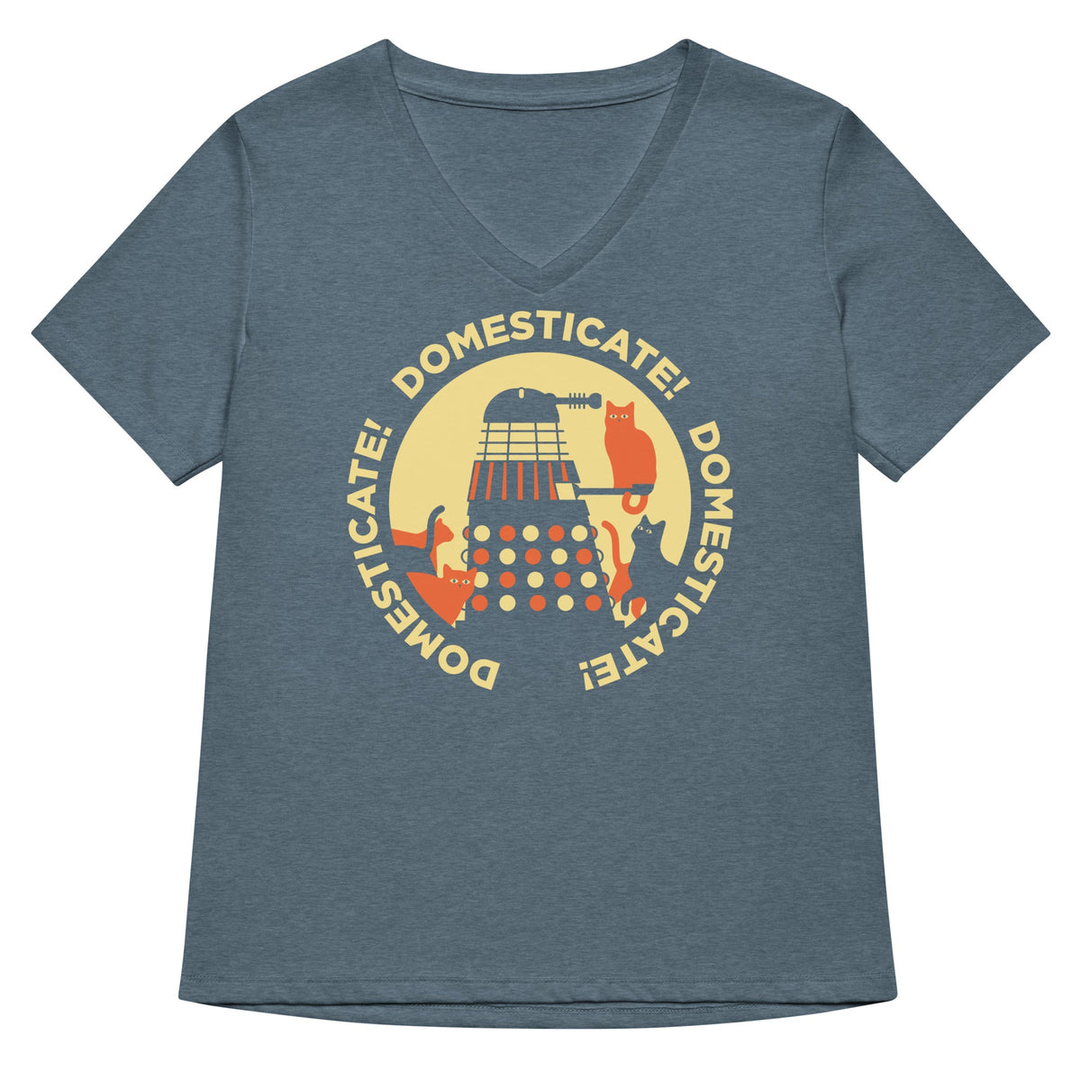 Domesticate! Women's V-Neck Tee product image 5