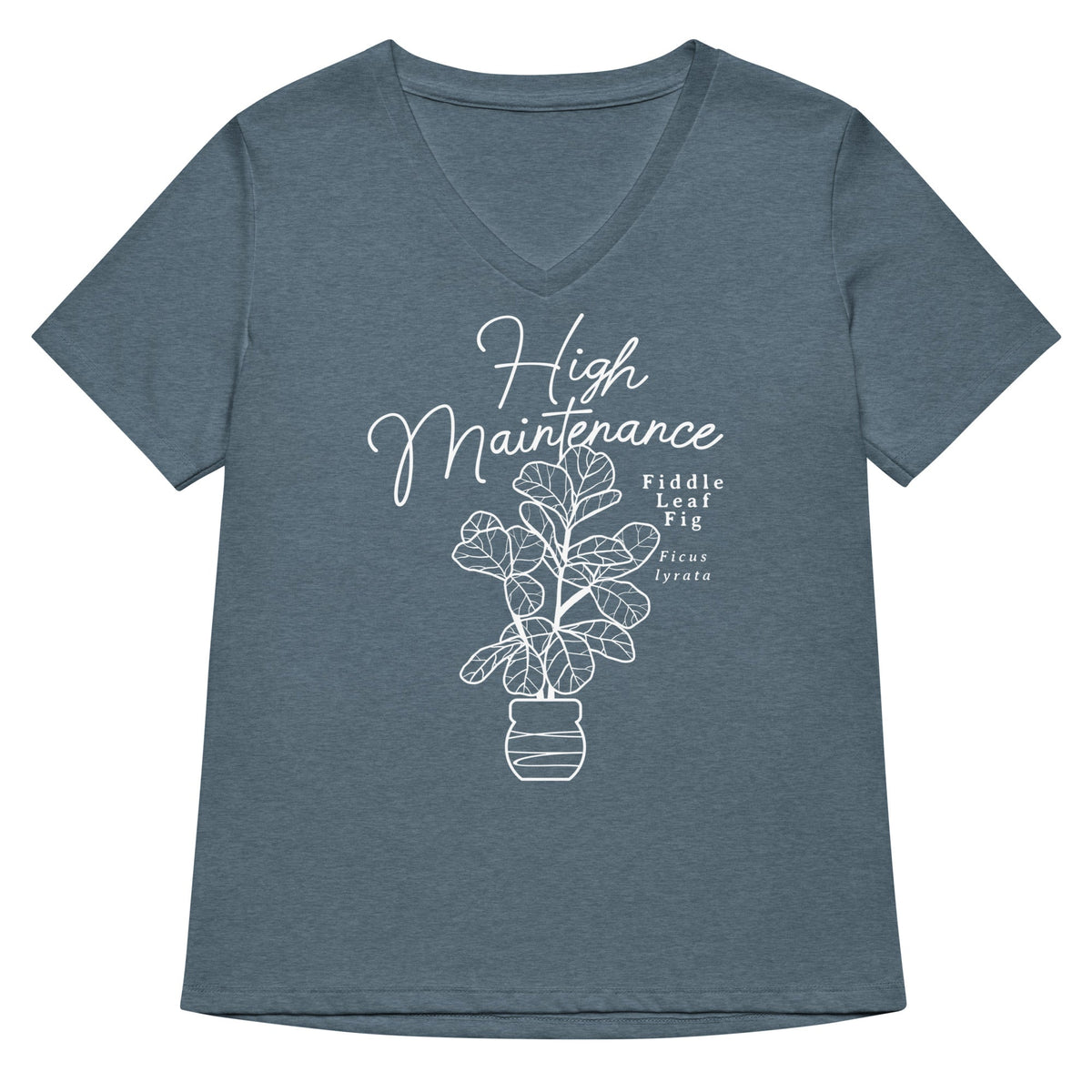 High Maintenance Women's V-Neck Tee product image 5