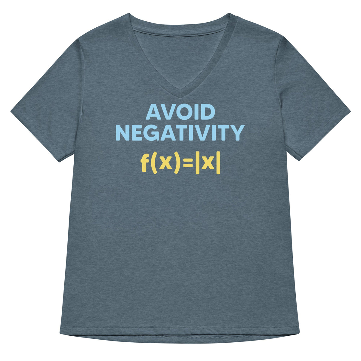 Avoid Negativity Women's V-Neck Tee product image 4
