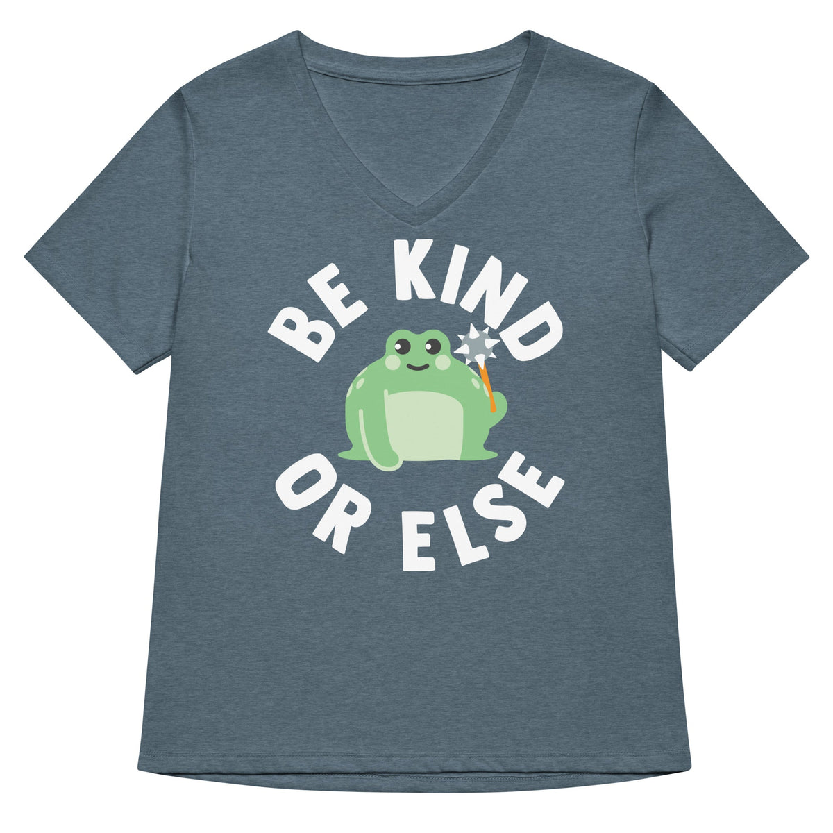 Be Kind Or Else Women's V-Neck Tee product image 4