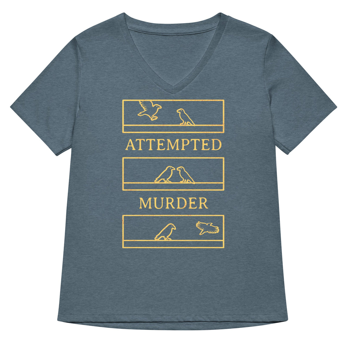 Attempted Murder Women's V-Neck Tee product image 4
