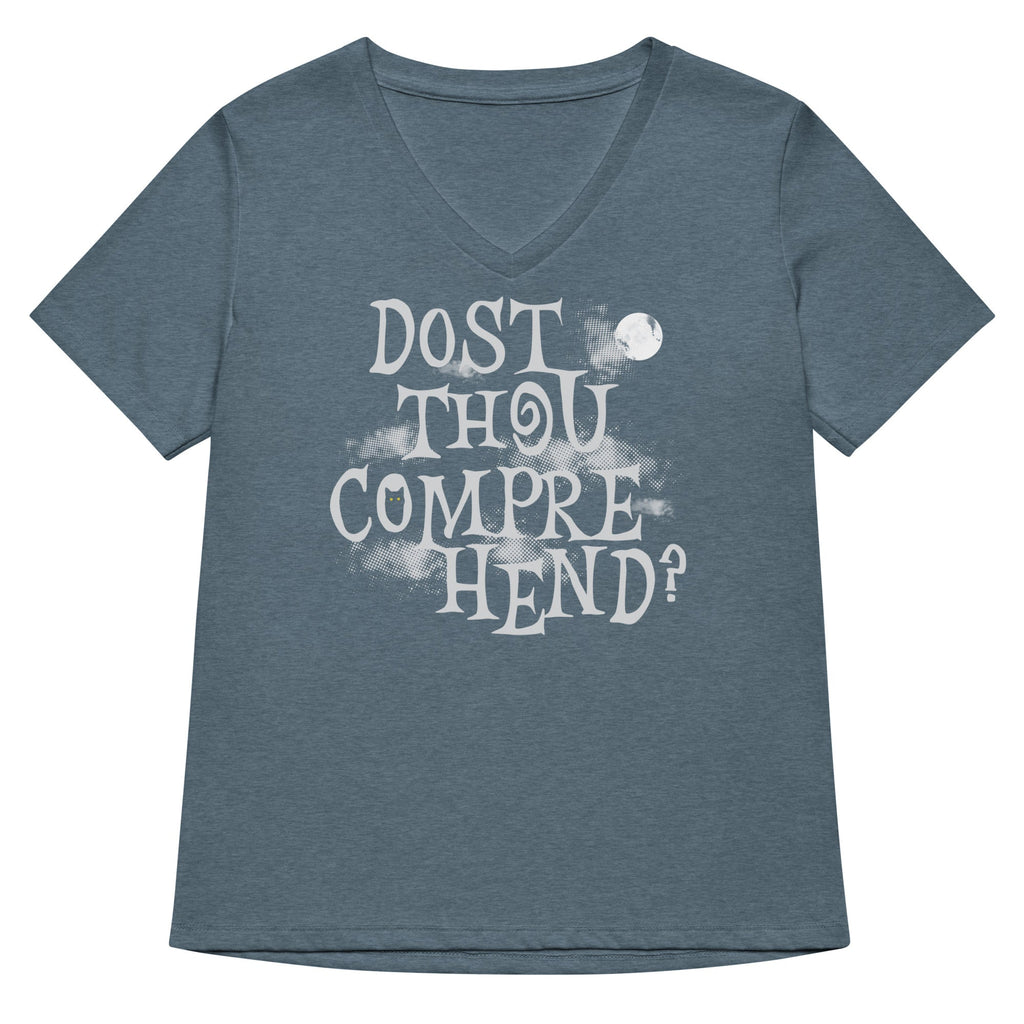 Dost Thou Comprehend? Women's V-Neck Tee product image 4