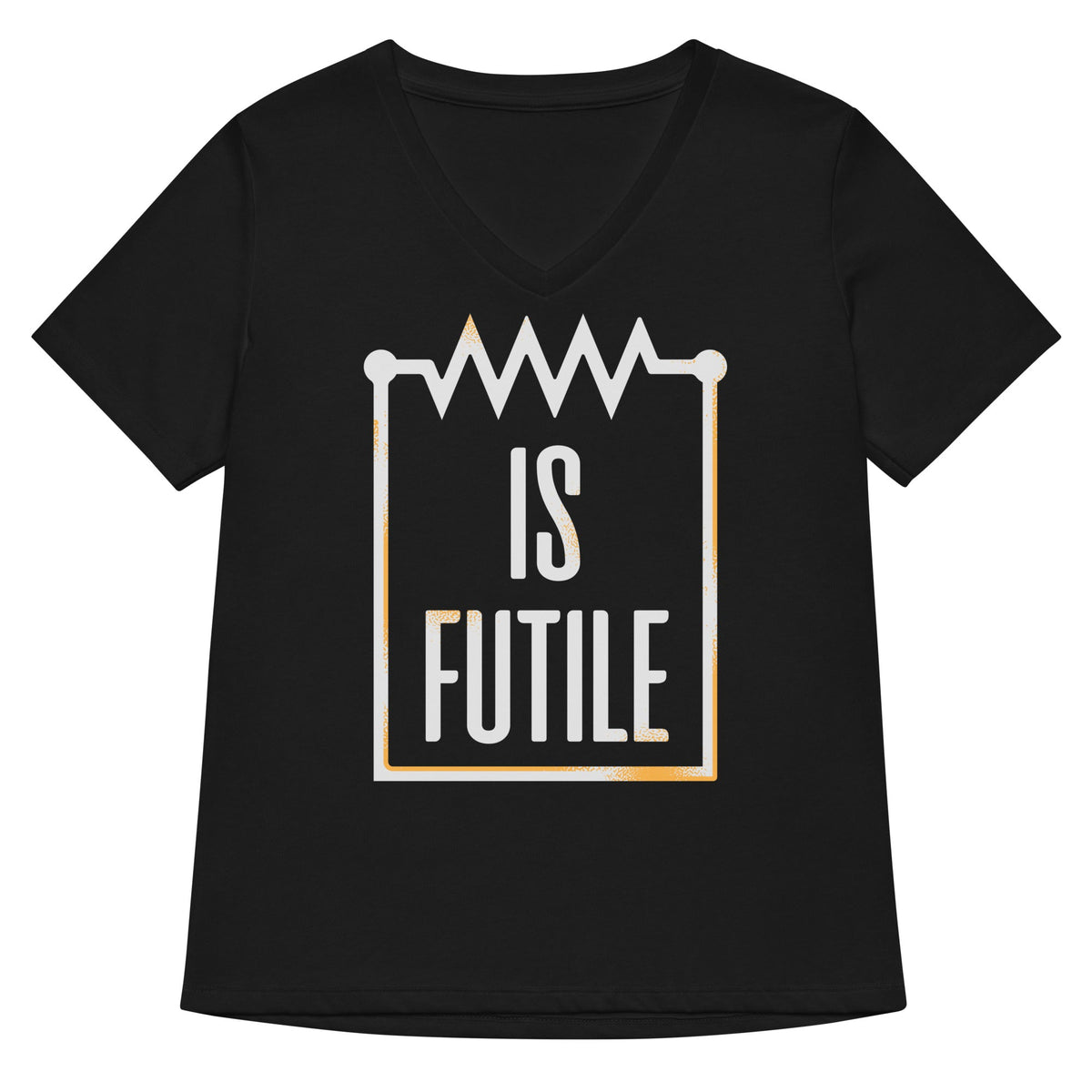 Resistor Is Futile Women's V-Neck Tee product image 2