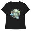 20,000 Purrrs Under The Sea Women's V-Neck Tee product image 1