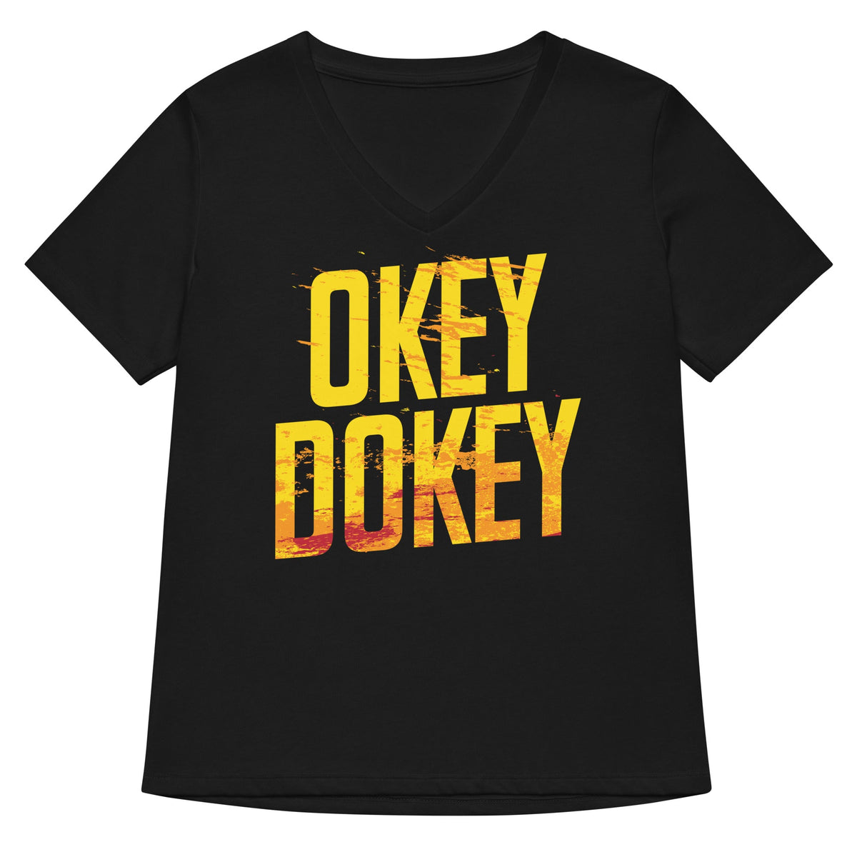 Okey Dokey Women's V-Neck Tee product image 2