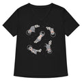 Raccoons In Space Women's V-Neck Tee product image 1