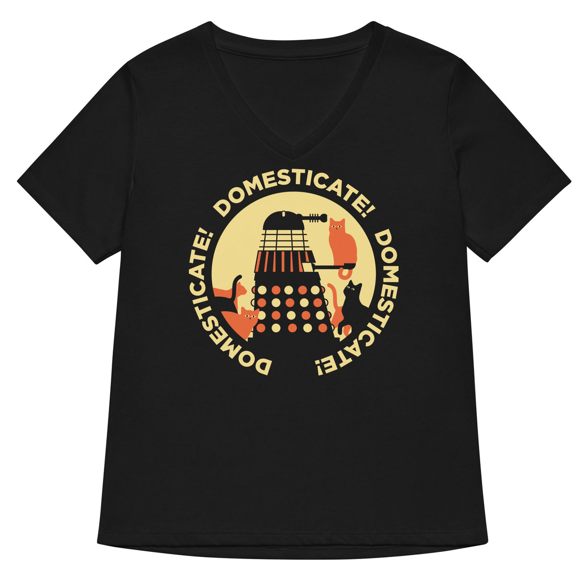 Domesticate! Women's V-Neck Tee product image 2