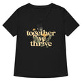 Together We Thrive Women's V-Neck Tee product image 1