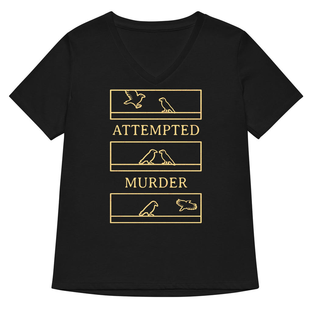 Attempted Murder Women's V-Neck Tee product image 1