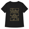 Attempted Murder Women's V-Neck Tee product image 1