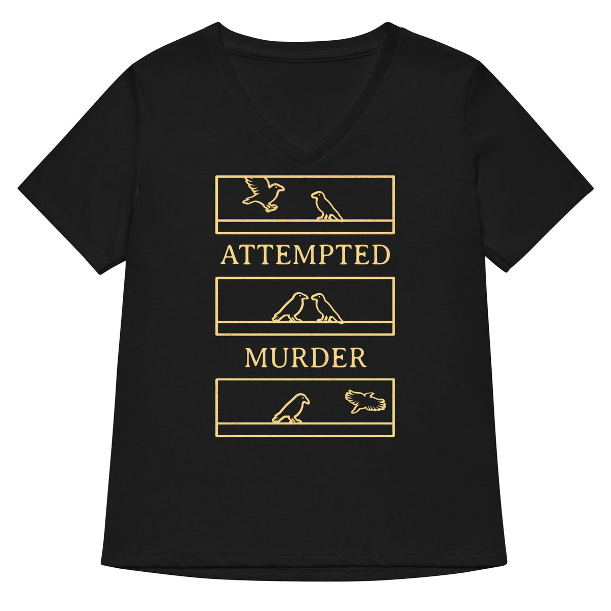 Attempted Murder Women's V-Neck Tee product image 1