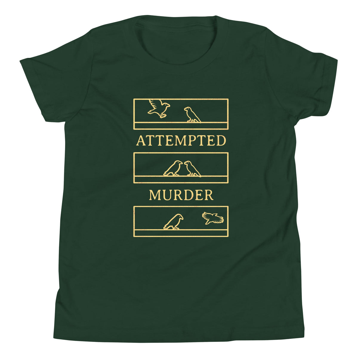 Attempted Murder Kid's Youth Tee product image 4