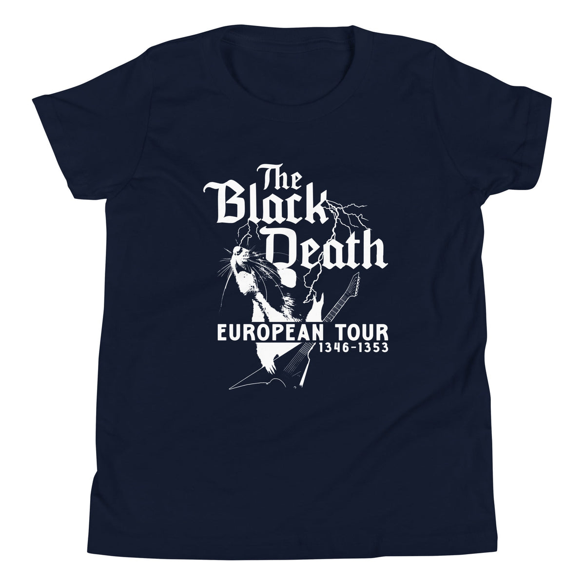 The Black Death European Tour Kid's Youth Tee product image 2