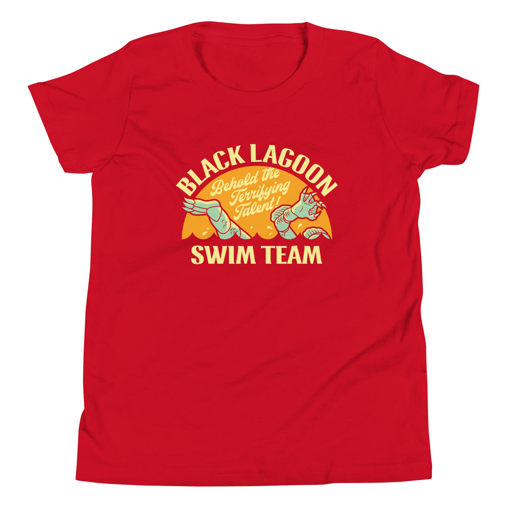 Black Lagoon Swim Team Kid's Youth Tee product image 4