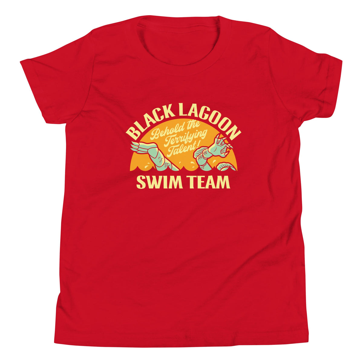 Black Lagoon Swim Team Kid's Youth Tee product image 4
